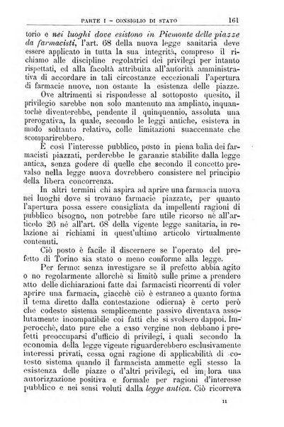 La giustizia amministrativa raccolta di decisioni e pareri del Consiglio di Stato, decisioni della Corte dei conti, sentenze della Cassazione di Roma, e decisioni delle Giunte provinciali amministrative