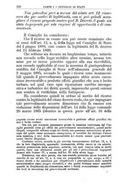 La giustizia amministrativa raccolta di decisioni e pareri del Consiglio di Stato, decisioni della Corte dei conti, sentenze della Cassazione di Roma, e decisioni delle Giunte provinciali amministrative