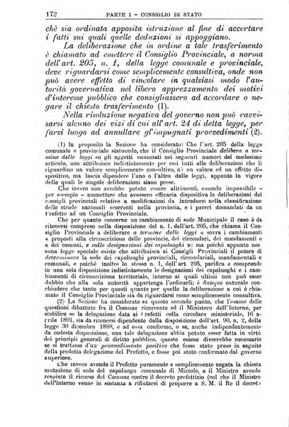 La giustizia amministrativa raccolta di decisioni e pareri del Consiglio di Stato, decisioni della Corte dei conti, sentenze della Cassazione di Roma, e decisioni delle Giunte provinciali amministrative