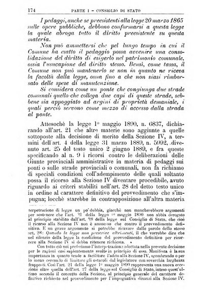 La giustizia amministrativa raccolta di decisioni e pareri del Consiglio di Stato, decisioni della Corte dei conti, sentenze della Cassazione di Roma, e decisioni delle Giunte provinciali amministrative