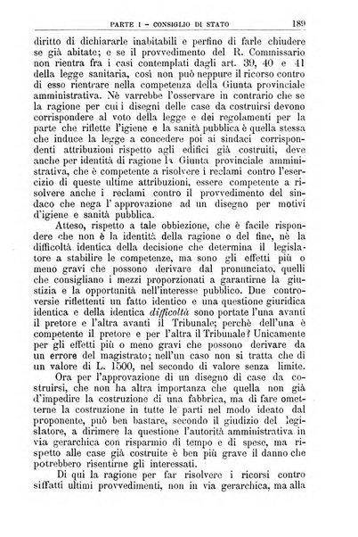 La giustizia amministrativa raccolta di decisioni e pareri del Consiglio di Stato, decisioni della Corte dei conti, sentenze della Cassazione di Roma, e decisioni delle Giunte provinciali amministrative