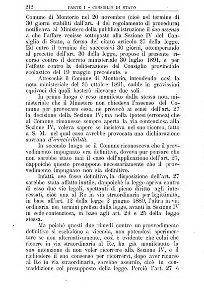 La giustizia amministrativa raccolta di decisioni e pareri del Consiglio di Stato, decisioni della Corte dei conti, sentenze della Cassazione di Roma, e decisioni delle Giunte provinciali amministrative