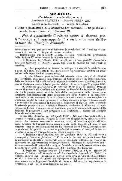 La giustizia amministrativa raccolta di decisioni e pareri del Consiglio di Stato, decisioni della Corte dei conti, sentenze della Cassazione di Roma, e decisioni delle Giunte provinciali amministrative