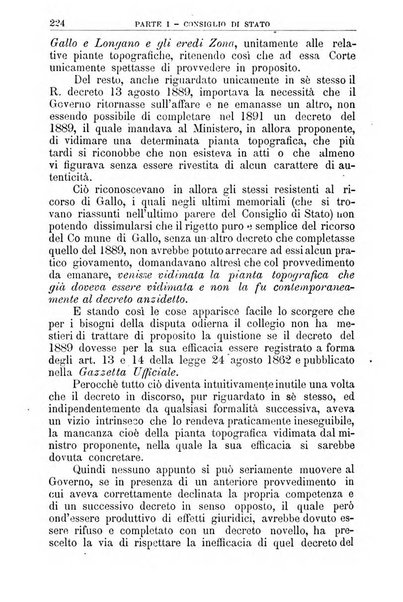 La giustizia amministrativa raccolta di decisioni e pareri del Consiglio di Stato, decisioni della Corte dei conti, sentenze della Cassazione di Roma, e decisioni delle Giunte provinciali amministrative