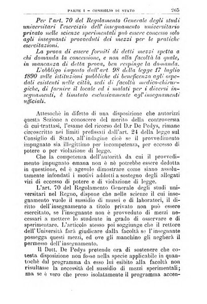 La giustizia amministrativa raccolta di decisioni e pareri del Consiglio di Stato, decisioni della Corte dei conti, sentenze della Cassazione di Roma, e decisioni delle Giunte provinciali amministrative