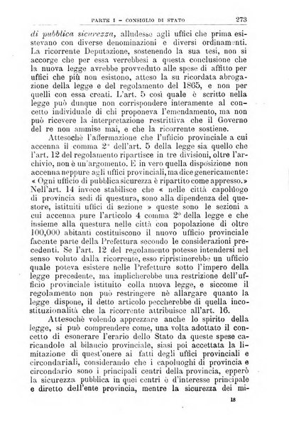 La giustizia amministrativa raccolta di decisioni e pareri del Consiglio di Stato, decisioni della Corte dei conti, sentenze della Cassazione di Roma, e decisioni delle Giunte provinciali amministrative