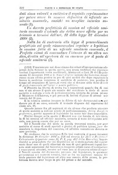 La giustizia amministrativa raccolta di decisioni e pareri del Consiglio di Stato, decisioni della Corte dei conti, sentenze della Cassazione di Roma, e decisioni delle Giunte provinciali amministrative