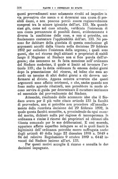 La giustizia amministrativa raccolta di decisioni e pareri del Consiglio di Stato, decisioni della Corte dei conti, sentenze della Cassazione di Roma, e decisioni delle Giunte provinciali amministrative