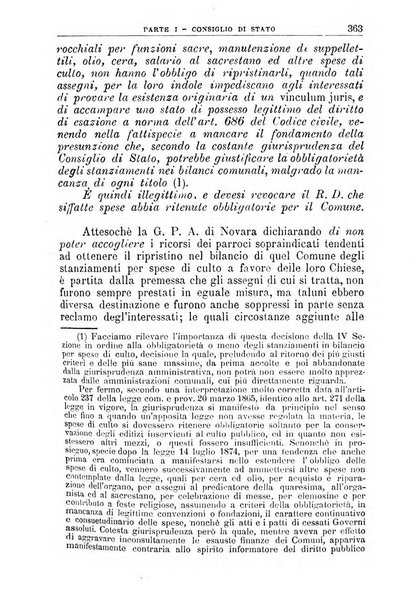 La giustizia amministrativa raccolta di decisioni e pareri del Consiglio di Stato, decisioni della Corte dei conti, sentenze della Cassazione di Roma, e decisioni delle Giunte provinciali amministrative