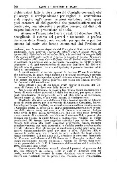 La giustizia amministrativa raccolta di decisioni e pareri del Consiglio di Stato, decisioni della Corte dei conti, sentenze della Cassazione di Roma, e decisioni delle Giunte provinciali amministrative