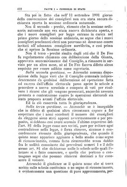 La giustizia amministrativa raccolta di decisioni e pareri del Consiglio di Stato, decisioni della Corte dei conti, sentenze della Cassazione di Roma, e decisioni delle Giunte provinciali amministrative