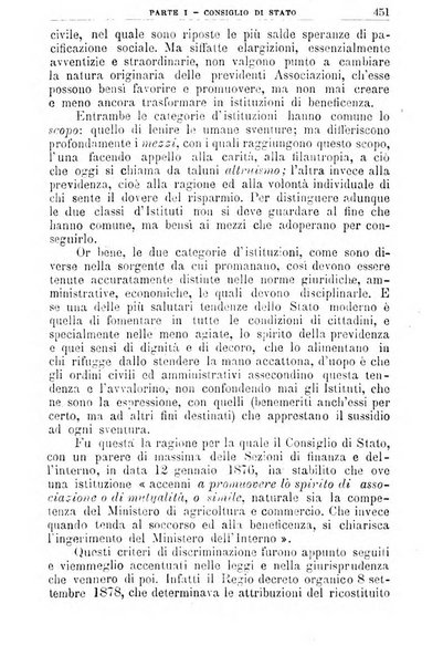 La giustizia amministrativa raccolta di decisioni e pareri del Consiglio di Stato, decisioni della Corte dei conti, sentenze della Cassazione di Roma, e decisioni delle Giunte provinciali amministrative