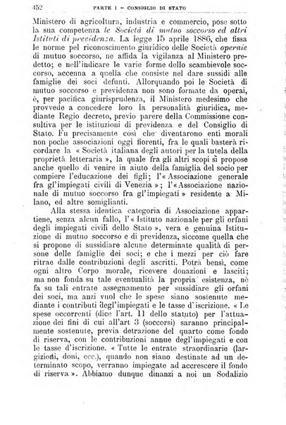 La giustizia amministrativa raccolta di decisioni e pareri del Consiglio di Stato, decisioni della Corte dei conti, sentenze della Cassazione di Roma, e decisioni delle Giunte provinciali amministrative