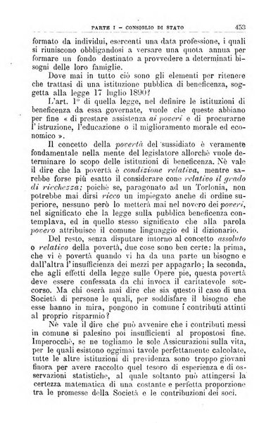 La giustizia amministrativa raccolta di decisioni e pareri del Consiglio di Stato, decisioni della Corte dei conti, sentenze della Cassazione di Roma, e decisioni delle Giunte provinciali amministrative