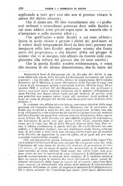 La giustizia amministrativa raccolta di decisioni e pareri del Consiglio di Stato, decisioni della Corte dei conti, sentenze della Cassazione di Roma, e decisioni delle Giunte provinciali amministrative