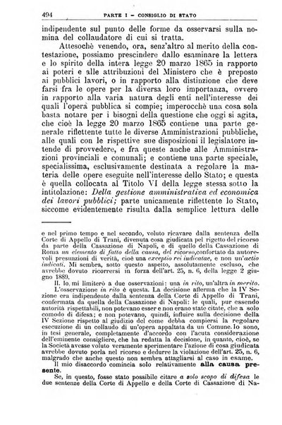 La giustizia amministrativa raccolta di decisioni e pareri del Consiglio di Stato, decisioni della Corte dei conti, sentenze della Cassazione di Roma, e decisioni delle Giunte provinciali amministrative