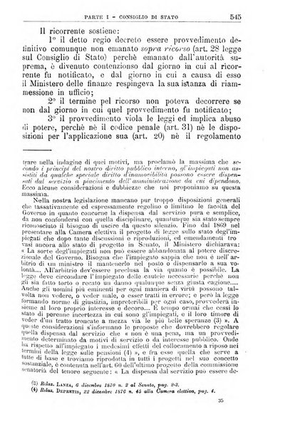 La giustizia amministrativa raccolta di decisioni e pareri del Consiglio di Stato, decisioni della Corte dei conti, sentenze della Cassazione di Roma, e decisioni delle Giunte provinciali amministrative