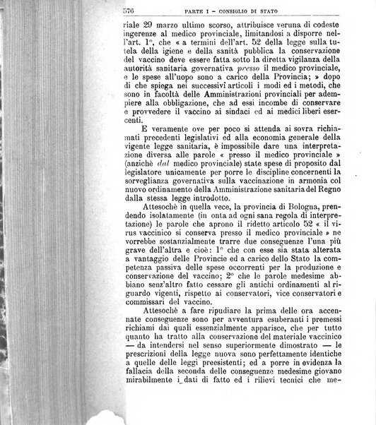 La giustizia amministrativa raccolta di decisioni e pareri del Consiglio di Stato, decisioni della Corte dei conti, sentenze della Cassazione di Roma, e decisioni delle Giunte provinciali amministrative