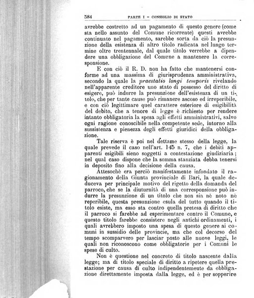 La giustizia amministrativa raccolta di decisioni e pareri del Consiglio di Stato, decisioni della Corte dei conti, sentenze della Cassazione di Roma, e decisioni delle Giunte provinciali amministrative