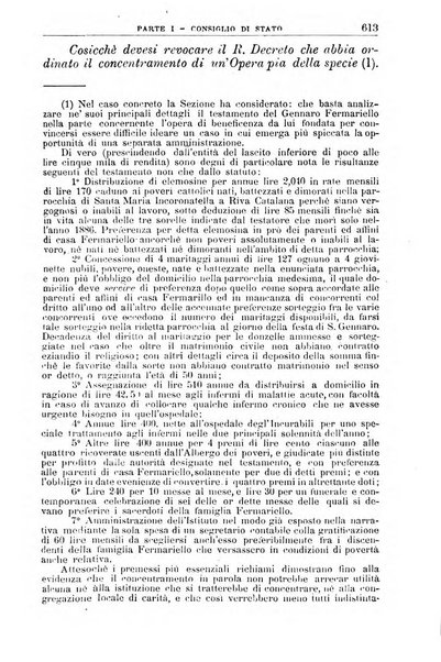 La giustizia amministrativa raccolta di decisioni e pareri del Consiglio di Stato, decisioni della Corte dei conti, sentenze della Cassazione di Roma, e decisioni delle Giunte provinciali amministrative