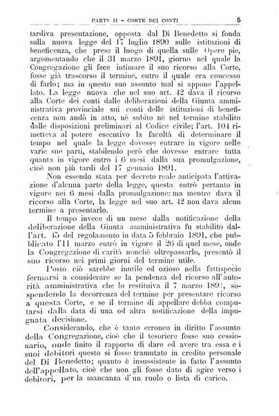 La giustizia amministrativa raccolta di decisioni e pareri del Consiglio di Stato, decisioni della Corte dei conti, sentenze della Cassazione di Roma, e decisioni delle Giunte provinciali amministrative