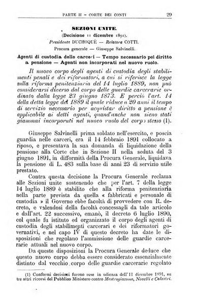 La giustizia amministrativa raccolta di decisioni e pareri del Consiglio di Stato, decisioni della Corte dei conti, sentenze della Cassazione di Roma, e decisioni delle Giunte provinciali amministrative