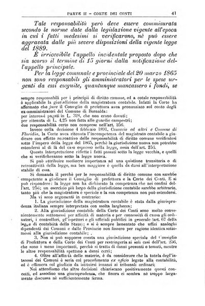 La giustizia amministrativa raccolta di decisioni e pareri del Consiglio di Stato, decisioni della Corte dei conti, sentenze della Cassazione di Roma, e decisioni delle Giunte provinciali amministrative