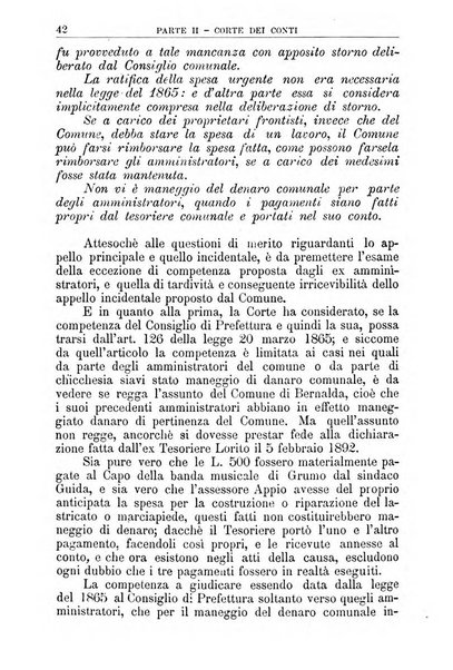 La giustizia amministrativa raccolta di decisioni e pareri del Consiglio di Stato, decisioni della Corte dei conti, sentenze della Cassazione di Roma, e decisioni delle Giunte provinciali amministrative