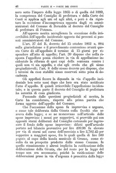 La giustizia amministrativa raccolta di decisioni e pareri del Consiglio di Stato, decisioni della Corte dei conti, sentenze della Cassazione di Roma, e decisioni delle Giunte provinciali amministrative