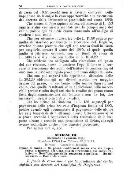 La giustizia amministrativa raccolta di decisioni e pareri del Consiglio di Stato, decisioni della Corte dei conti, sentenze della Cassazione di Roma, e decisioni delle Giunte provinciali amministrative