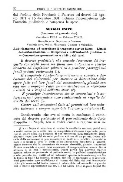 La giustizia amministrativa raccolta di decisioni e pareri del Consiglio di Stato, decisioni della Corte dei conti, sentenze della Cassazione di Roma, e decisioni delle Giunte provinciali amministrative