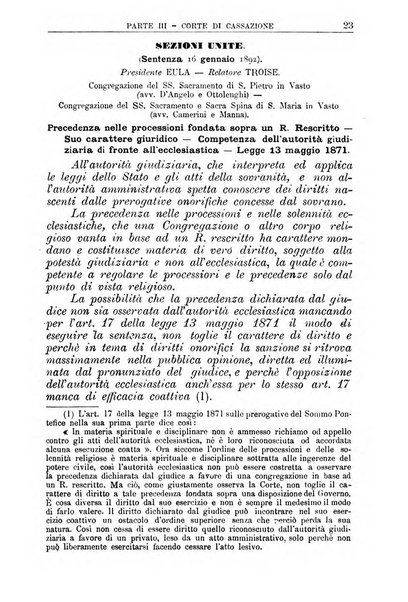 La giustizia amministrativa raccolta di decisioni e pareri del Consiglio di Stato, decisioni della Corte dei conti, sentenze della Cassazione di Roma, e decisioni delle Giunte provinciali amministrative