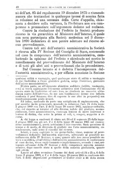 La giustizia amministrativa raccolta di decisioni e pareri del Consiglio di Stato, decisioni della Corte dei conti, sentenze della Cassazione di Roma, e decisioni delle Giunte provinciali amministrative