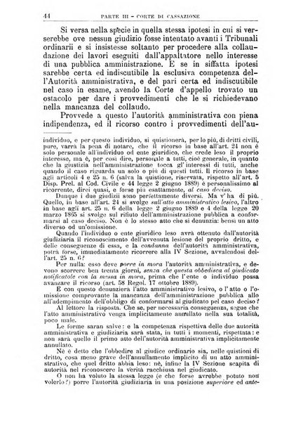 La giustizia amministrativa raccolta di decisioni e pareri del Consiglio di Stato, decisioni della Corte dei conti, sentenze della Cassazione di Roma, e decisioni delle Giunte provinciali amministrative