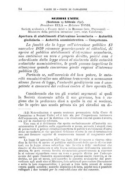 La giustizia amministrativa raccolta di decisioni e pareri del Consiglio di Stato, decisioni della Corte dei conti, sentenze della Cassazione di Roma, e decisioni delle Giunte provinciali amministrative