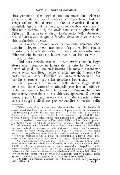 La giustizia amministrativa raccolta di decisioni e pareri del Consiglio di Stato, decisioni della Corte dei conti, sentenze della Cassazione di Roma, e decisioni delle Giunte provinciali amministrative