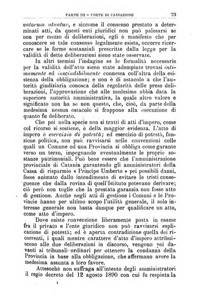 La giustizia amministrativa raccolta di decisioni e pareri del Consiglio di Stato, decisioni della Corte dei conti, sentenze della Cassazione di Roma, e decisioni delle Giunte provinciali amministrative