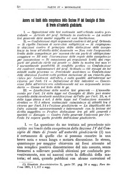 La giustizia amministrativa raccolta di decisioni e pareri del Consiglio di Stato, decisioni della Corte dei conti, sentenze della Cassazione di Roma, e decisioni delle Giunte provinciali amministrative