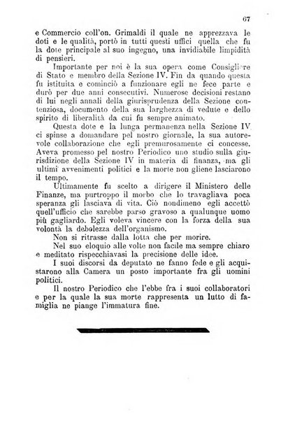 La giustizia amministrativa raccolta di decisioni e pareri del Consiglio di Stato, decisioni della Corte dei conti, sentenze della Cassazione di Roma, e decisioni delle Giunte provinciali amministrative