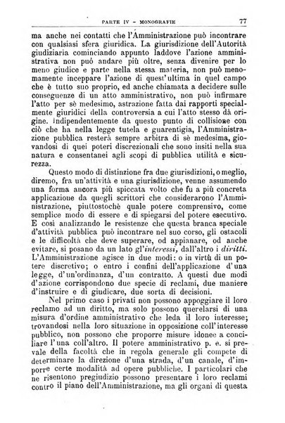 La giustizia amministrativa raccolta di decisioni e pareri del Consiglio di Stato, decisioni della Corte dei conti, sentenze della Cassazione di Roma, e decisioni delle Giunte provinciali amministrative