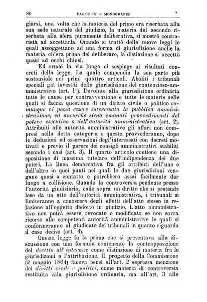 La giustizia amministrativa raccolta di decisioni e pareri del Consiglio di Stato, decisioni della Corte dei conti, sentenze della Cassazione di Roma, e decisioni delle Giunte provinciali amministrative