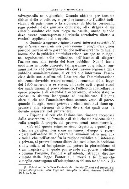 La giustizia amministrativa raccolta di decisioni e pareri del Consiglio di Stato, decisioni della Corte dei conti, sentenze della Cassazione di Roma, e decisioni delle Giunte provinciali amministrative