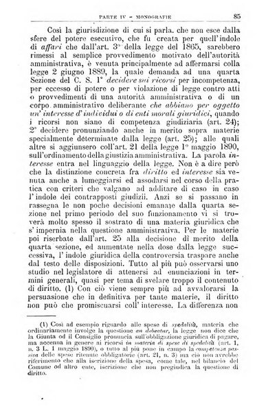 La giustizia amministrativa raccolta di decisioni e pareri del Consiglio di Stato, decisioni della Corte dei conti, sentenze della Cassazione di Roma, e decisioni delle Giunte provinciali amministrative