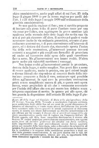 La giustizia amministrativa raccolta di decisioni e pareri del Consiglio di Stato, decisioni della Corte dei conti, sentenze della Cassazione di Roma, e decisioni delle Giunte provinciali amministrative