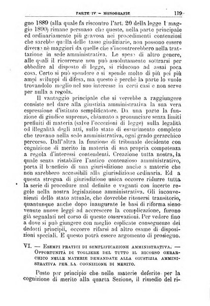 La giustizia amministrativa raccolta di decisioni e pareri del Consiglio di Stato, decisioni della Corte dei conti, sentenze della Cassazione di Roma, e decisioni delle Giunte provinciali amministrative