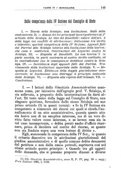 La giustizia amministrativa raccolta di decisioni e pareri del Consiglio di Stato, decisioni della Corte dei conti, sentenze della Cassazione di Roma, e decisioni delle Giunte provinciali amministrative