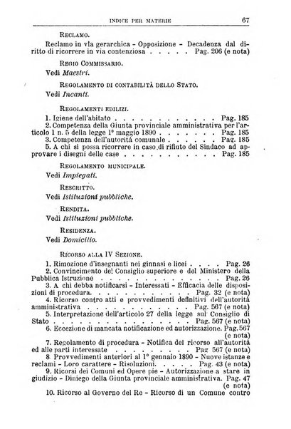 La giustizia amministrativa raccolta di decisioni e pareri del Consiglio di Stato, decisioni della Corte dei conti, sentenze della Cassazione di Roma, e decisioni delle Giunte provinciali amministrative