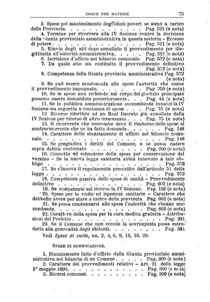 La giustizia amministrativa raccolta di decisioni e pareri del Consiglio di Stato, decisioni della Corte dei conti, sentenze della Cassazione di Roma, e decisioni delle Giunte provinciali amministrative