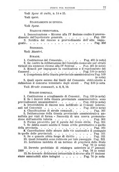 La giustizia amministrativa raccolta di decisioni e pareri del Consiglio di Stato, decisioni della Corte dei conti, sentenze della Cassazione di Roma, e decisioni delle Giunte provinciali amministrative