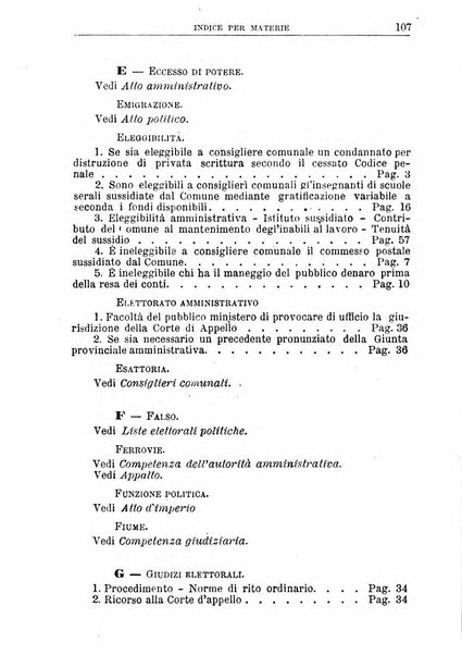 La giustizia amministrativa raccolta di decisioni e pareri del Consiglio di Stato, decisioni della Corte dei conti, sentenze della Cassazione di Roma, e decisioni delle Giunte provinciali amministrative